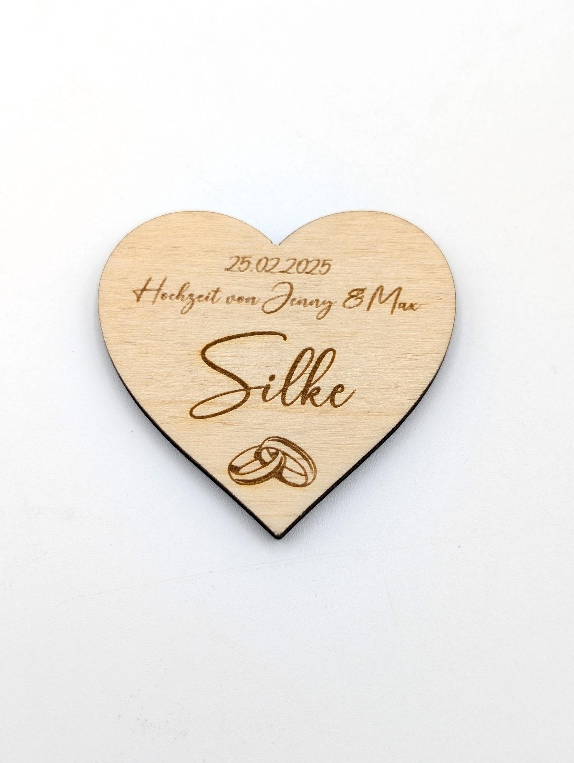 Personalisierte Platzkarten aus Holz, Namensschilder zur Konfirmation, Kommunion, Taufe, Hochzeit, graviert mit dem Gastnamen, Datum und Anlass