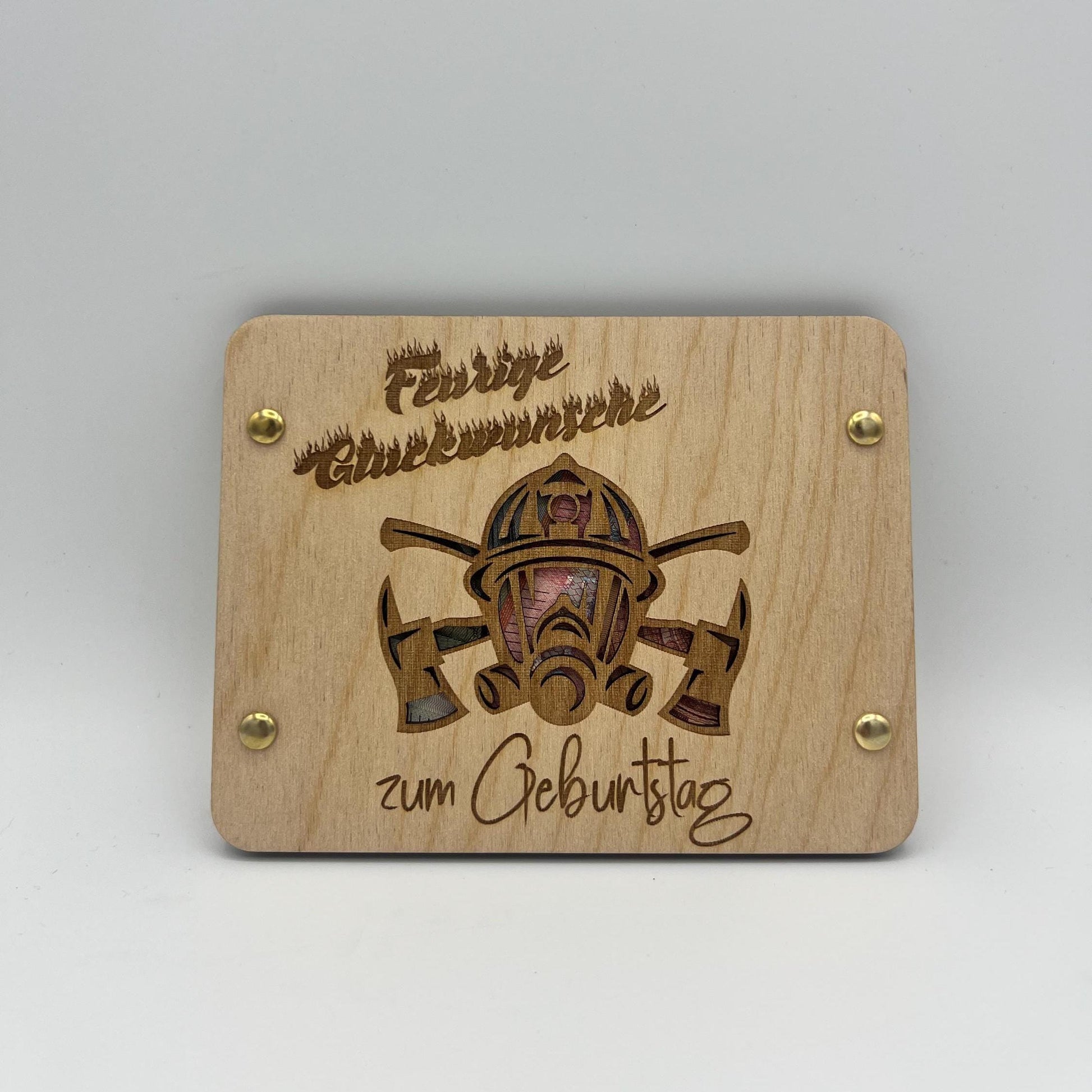 Geschenkkarte für Feuerwehrmänner/ Frauen, Geldgeschenk für die Alltagshelden