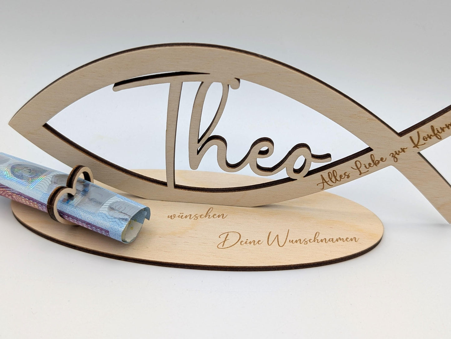 Geschenkidee zur Konfirmation aus Holz