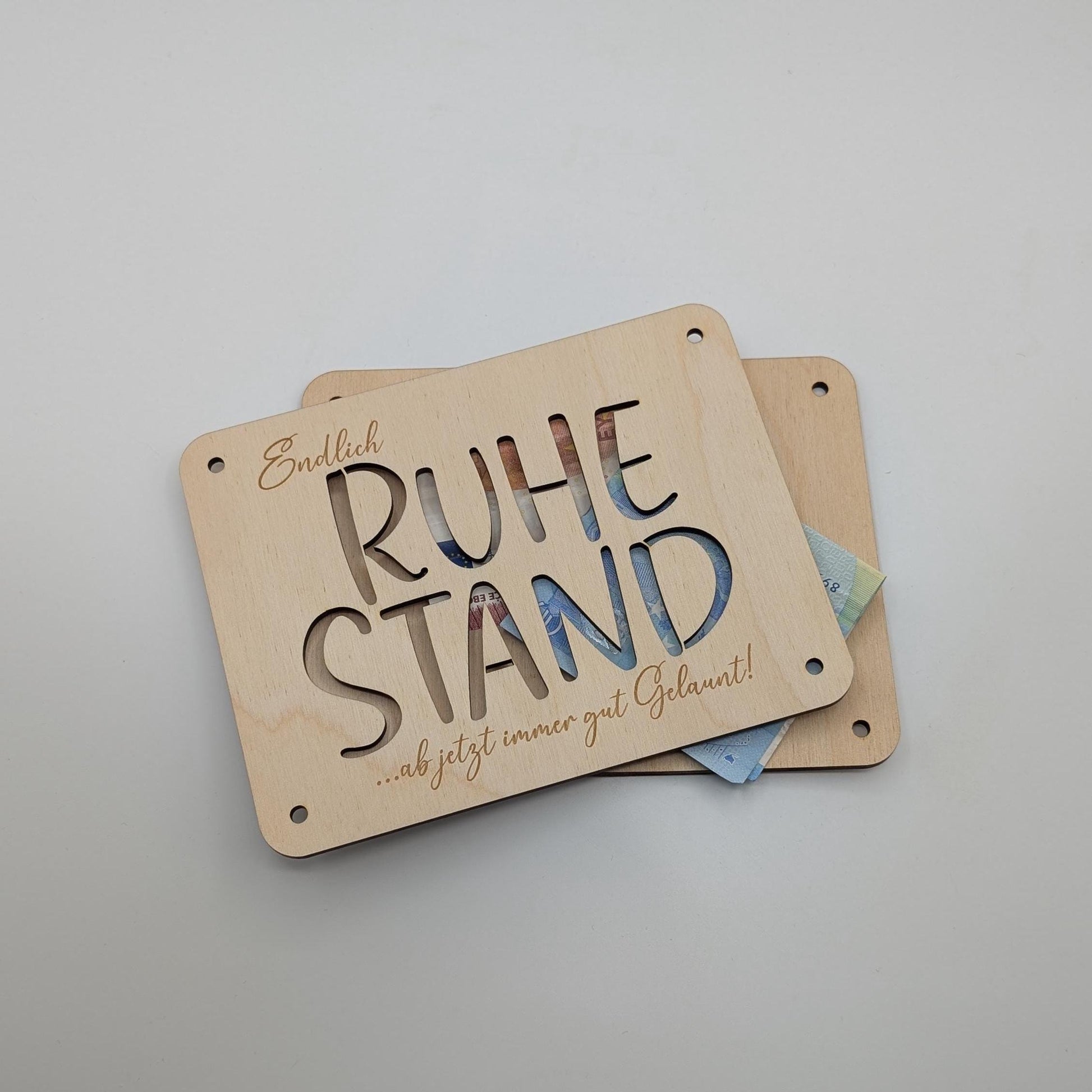 Geschenk für geld zum Ruhestand