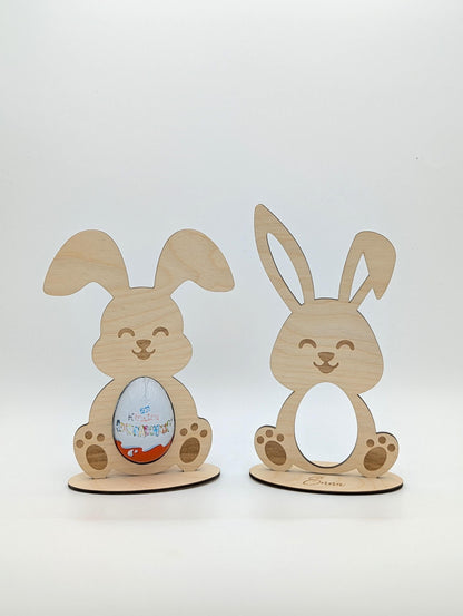 Osterhase Personalisiert passend für ein Ü-ei, Geschenkidee zu Ostern für Kinder, Häschen mit Name