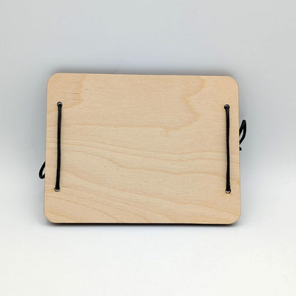 Geldgeschenk zur Einschulung, Geschenkkarte aus Holz zum Verschenken von Geld.