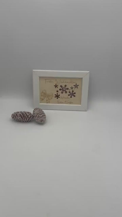 Geldgeschenk Weihnachten / Geschenkverpackung / personalisiert / Tannenbaum/ Schneeflocke / Weihnachtsmann